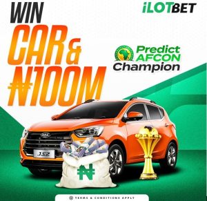 20 Million Naira already claimed, Your Chance to Win ₦80 Million awaits in iLOTBET's AFCON Prediction Game
